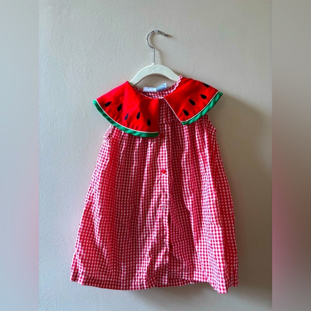 Vintage Watermelon Dress | Sz 4T